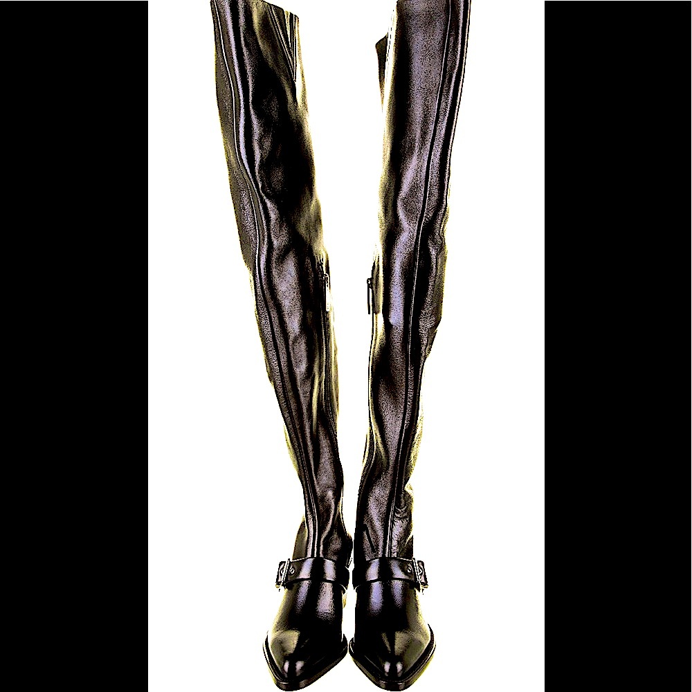 Chloe Rylee Leather over knee boots